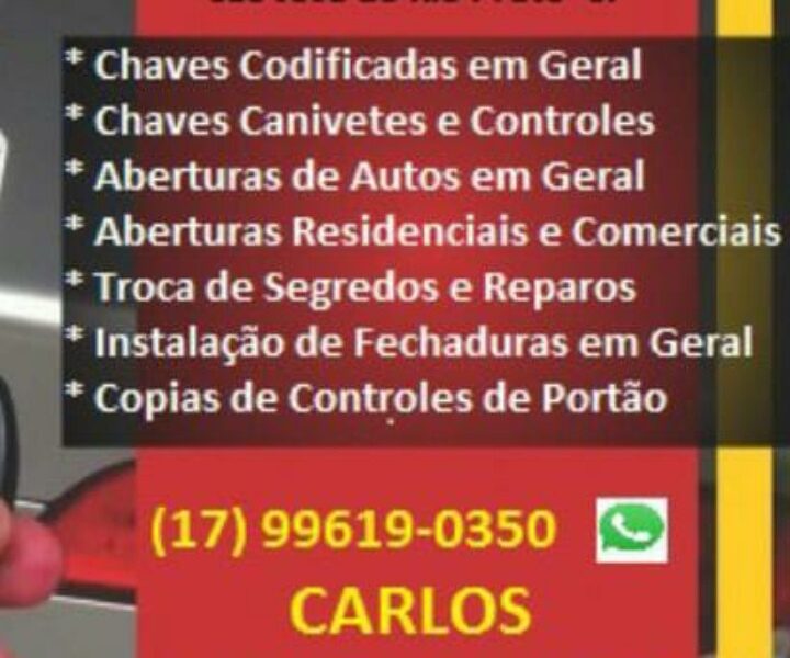 Chaveiro Carlos