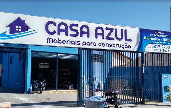Casa Azul materiais para Construção